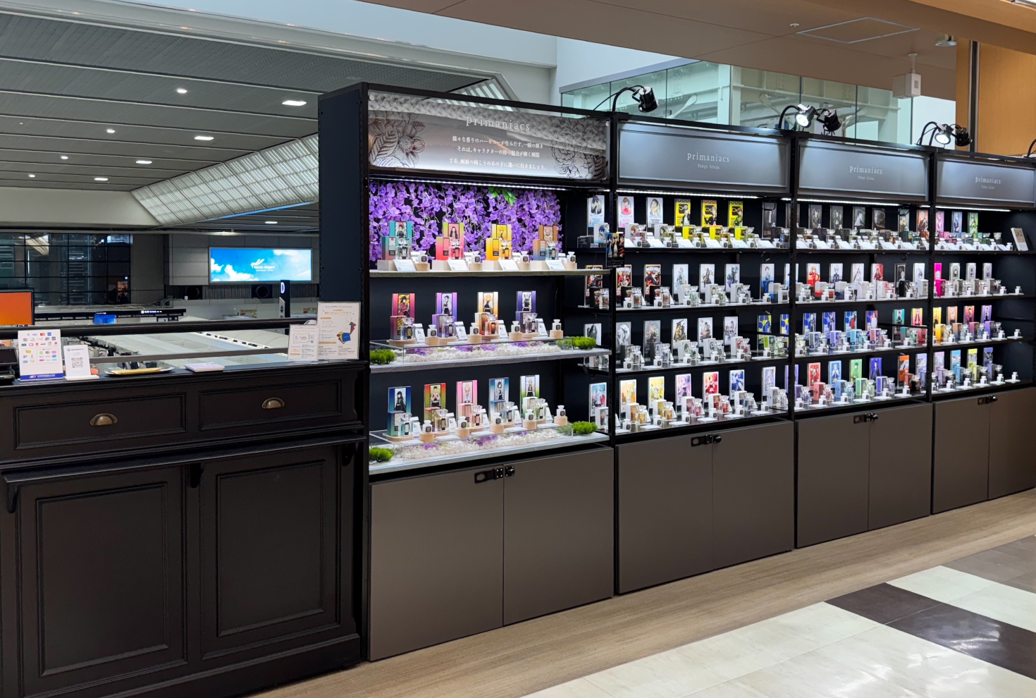 primaniacs 成田空港店 店内写真