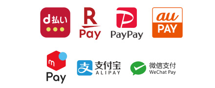 d払い 楽天ペイ paypay auPAY メルペイ Alipay WeChatPay